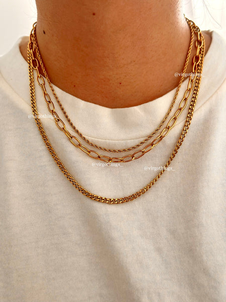 3 Layers necklaces