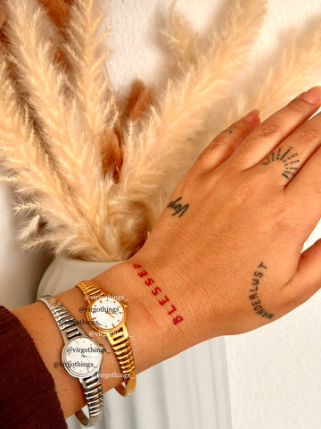 Vintage watch bracelet