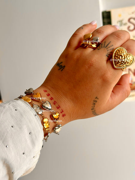 Strawberry love bracelet