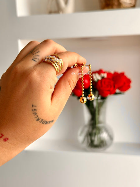 Dorotea chain earrings