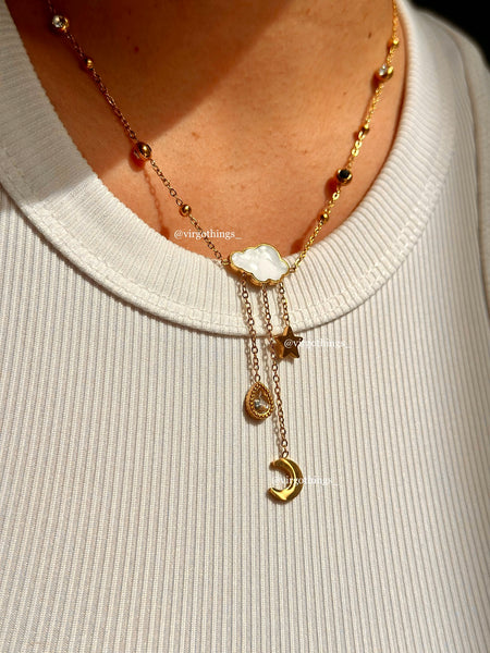Cloud necklaces