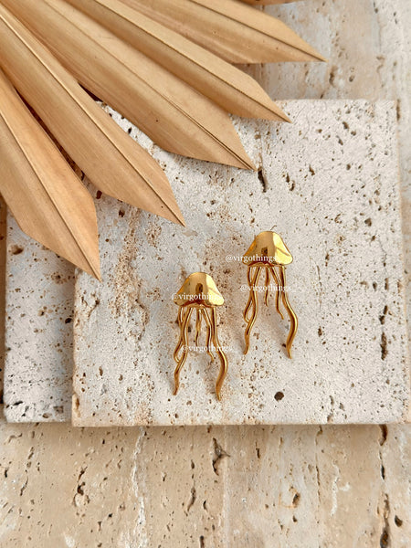 Jelly fish earrings