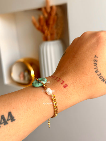 Equilibrio stone bracelet