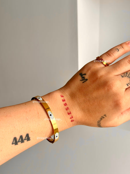 Ojo turco bangle
