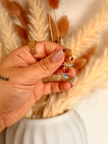 Ojitos turcos earrings