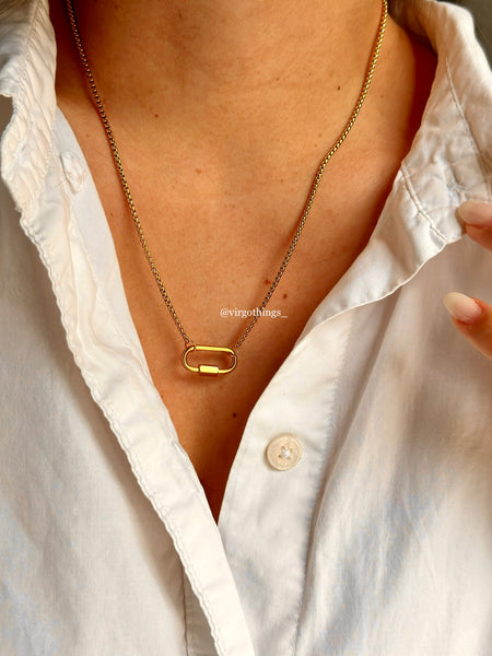 The custom charm necklace