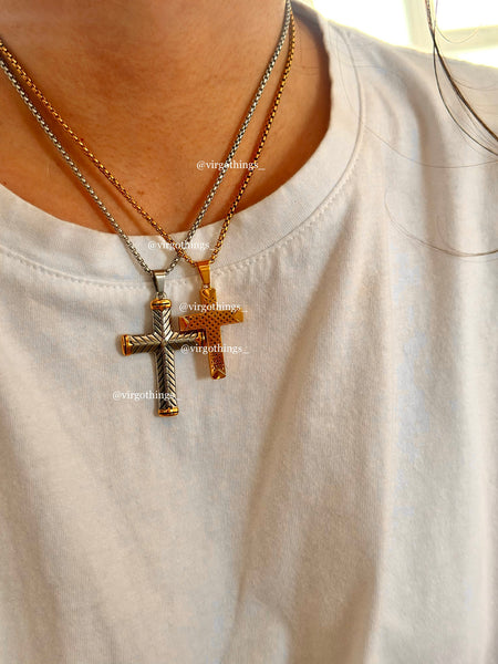 David crosses