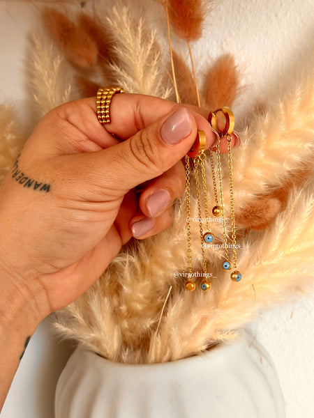 Ojitos turcos earrings