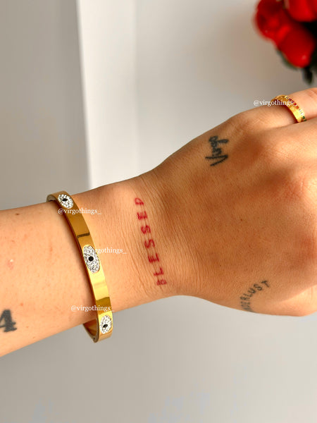 Ojo turco bangle
