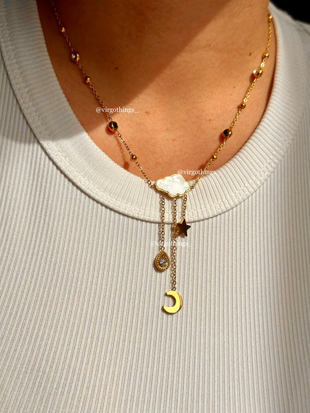 Cloud necklaces