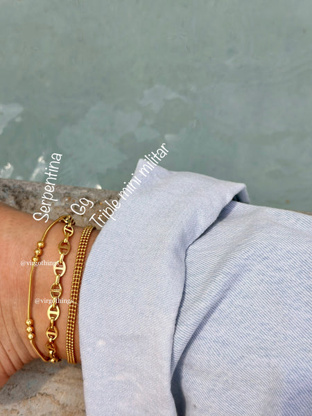 Summery anklets