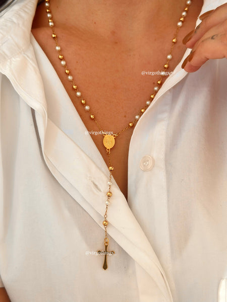 The rosary pearls