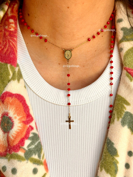 Mi rosario (rojo)