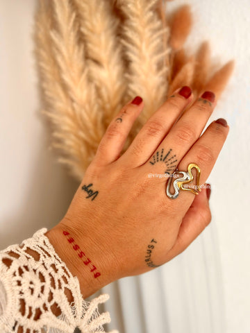 My 2 hearts ring