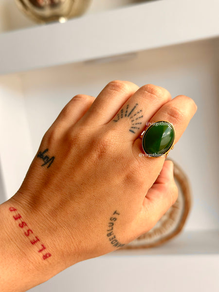 Green opal (ring)