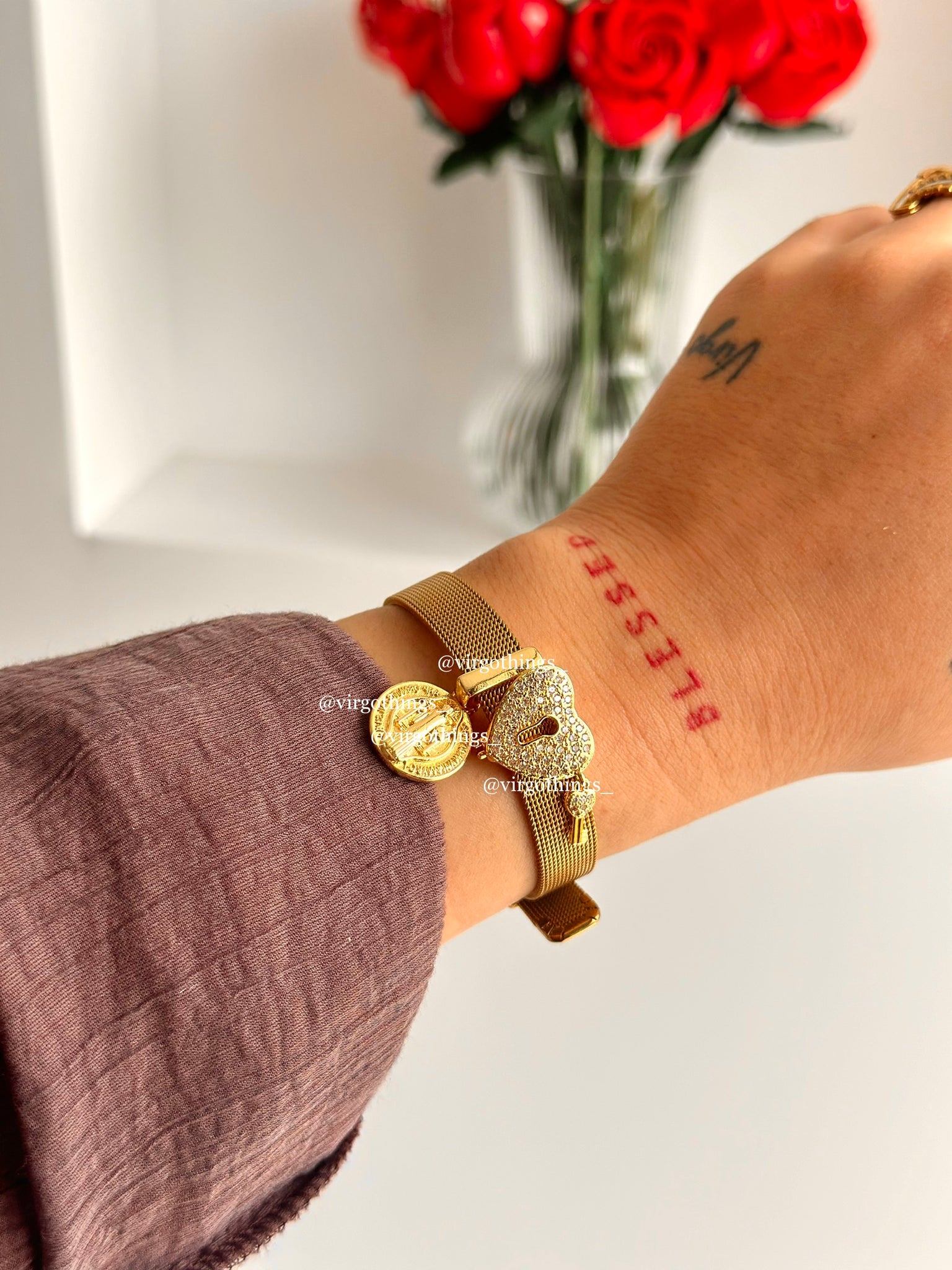 San Benito heart (mesh)