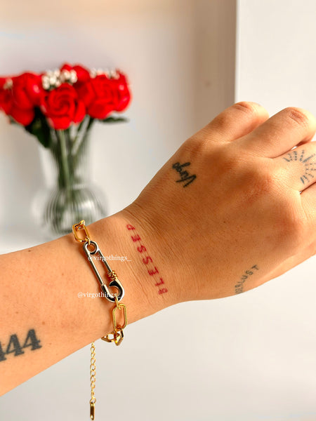 Imperdible bracelet