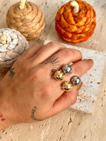 Chunky dots ring