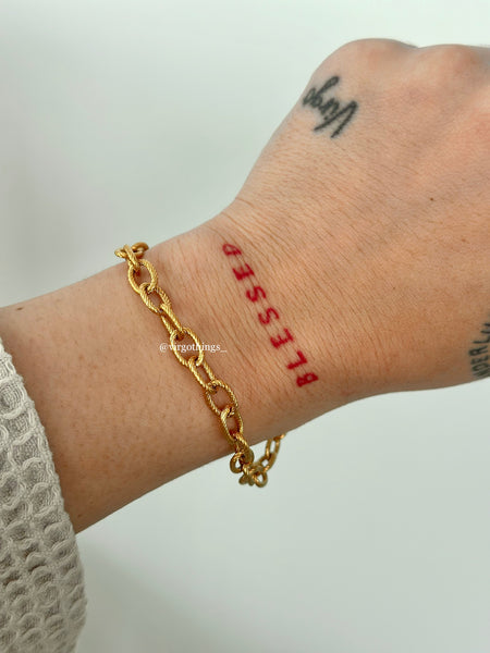 Chunky textured chain