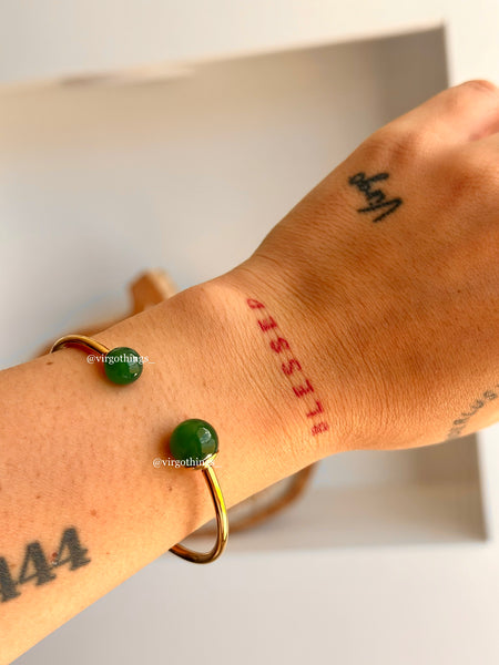 Green opal ( bangle )