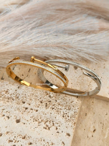 Shine screw bangle