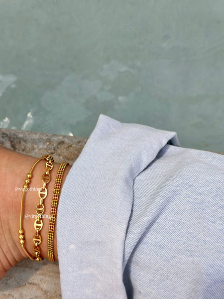 Summery anklets