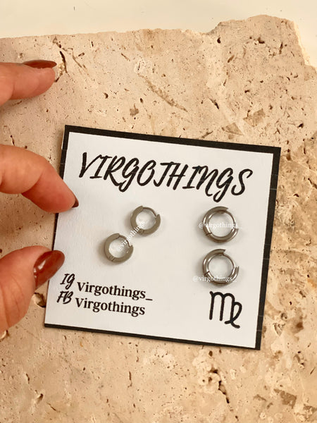 Gypsi mini hoops (slv)