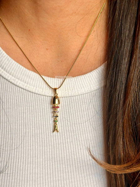 Rainbow fish bone