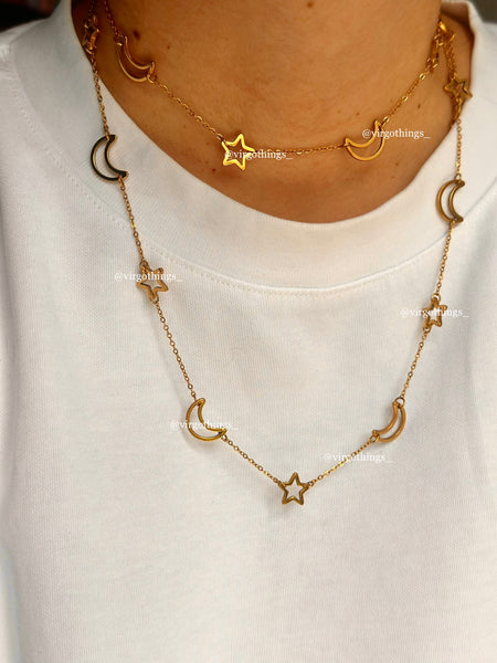 Moons & stars chain