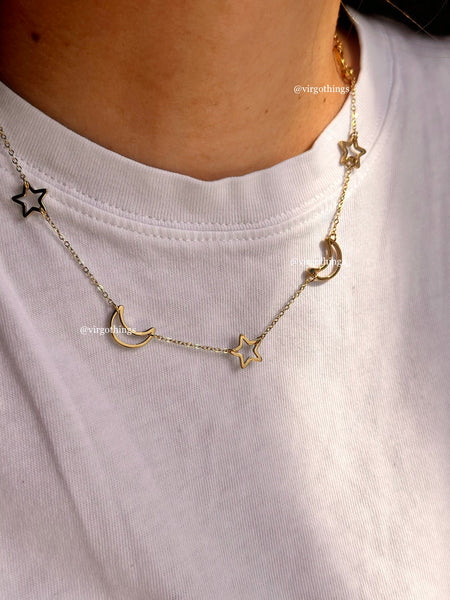 Moons & stars chain