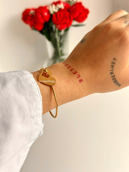Lock love bangle