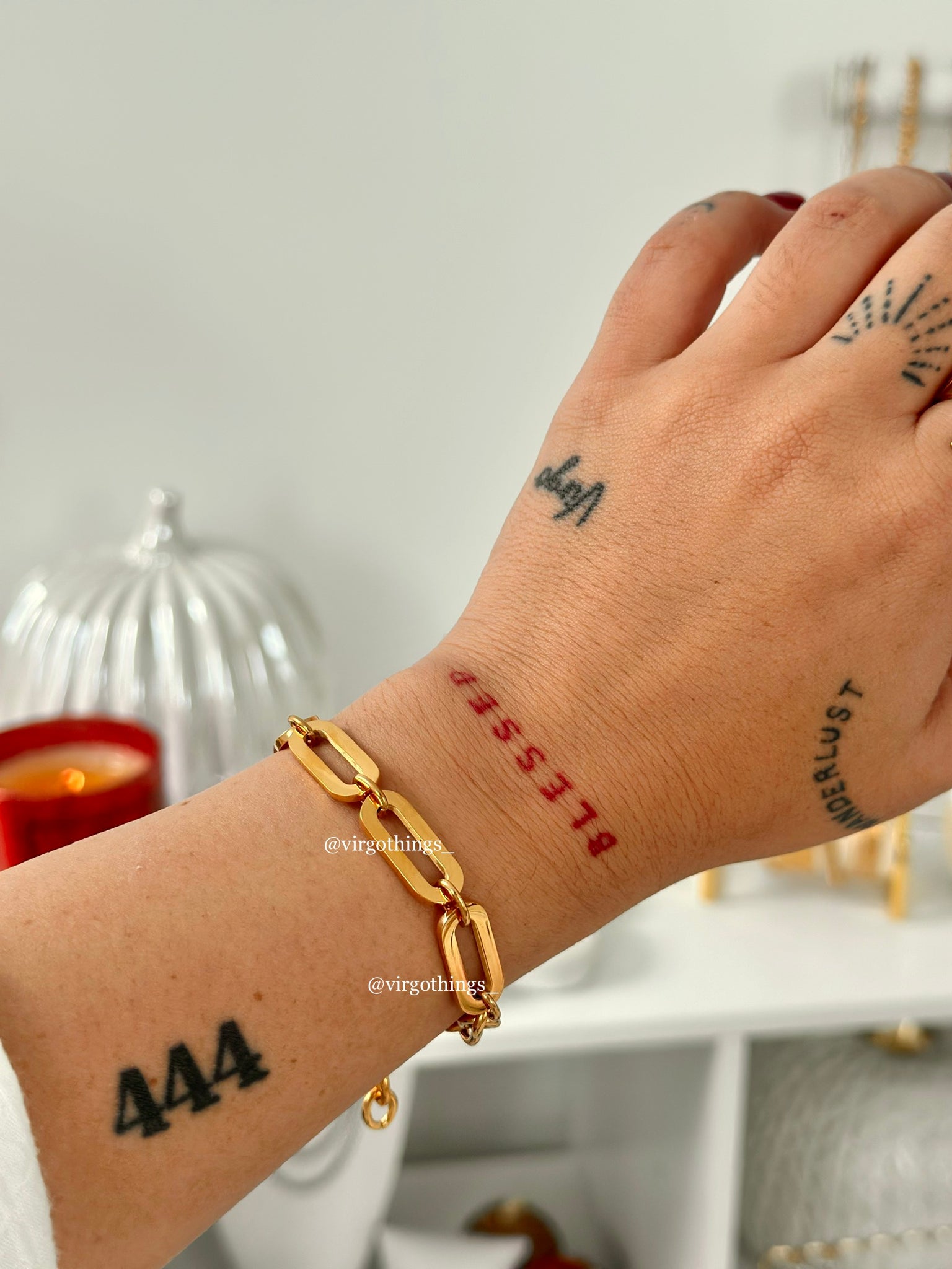 Chunky links bracelet