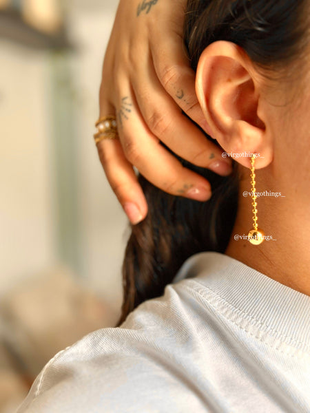Dorotea chain earrings
