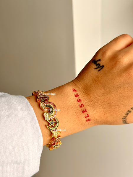 Rainbow bangle
