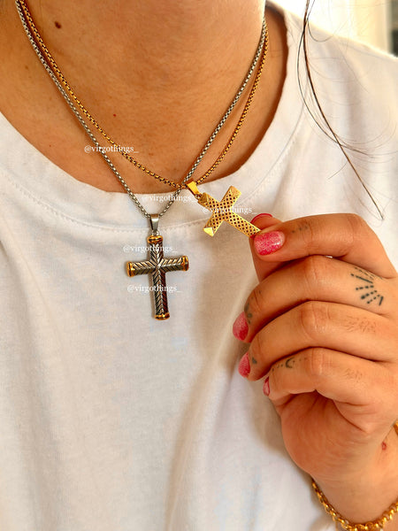 David crosses