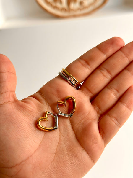 Mini heart hoop