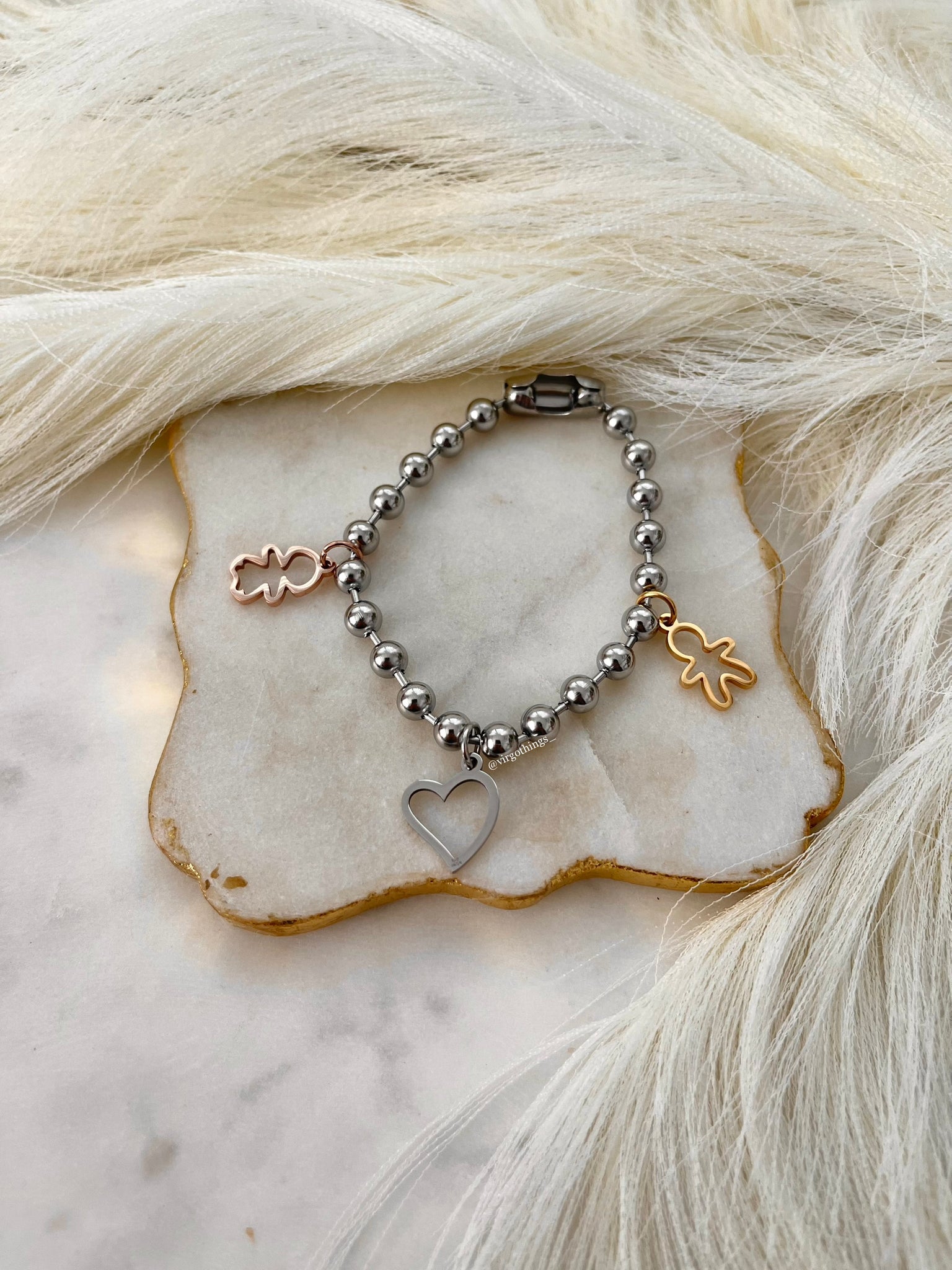 “Mis bebes” 3Tone Bracelet